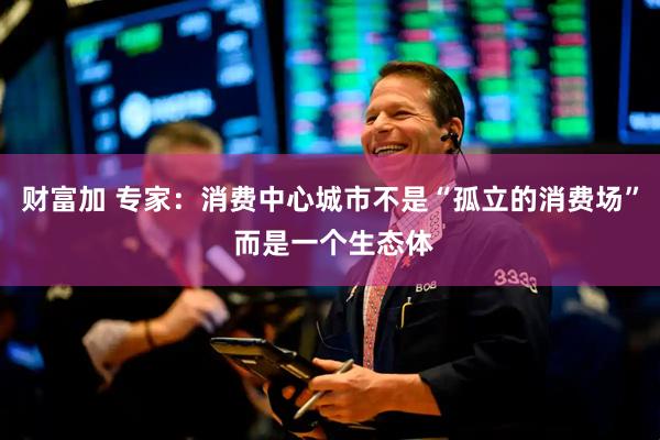 财富加 专家：消费中心城市不是“孤立的消费场” 而是一个生态体